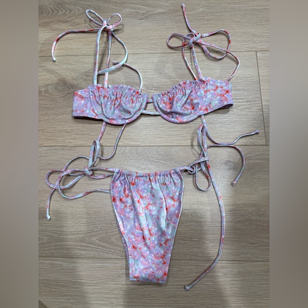 Strawberry milk mob Bikini Set